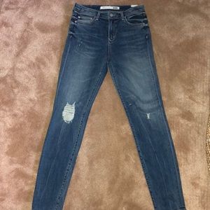 Lovers + Friends Mason high rise skinny jeans 25